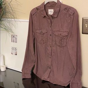 American Eagle Button-up